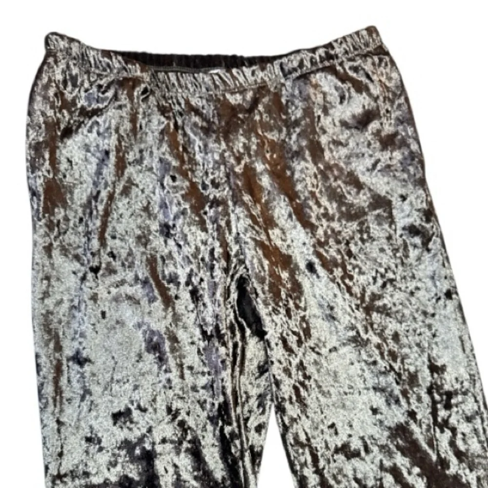 Trails black Velvet Flared bell bottoms - Picture 3 of 5